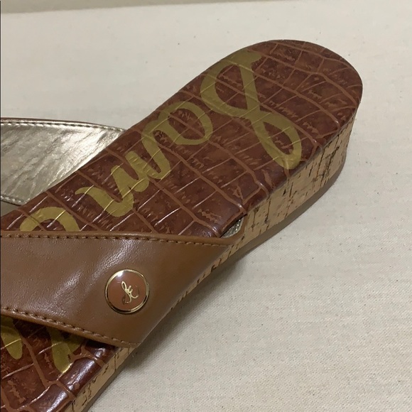 Sam Edelman Tanya Wedge Sandal Size 10M - Picture 7 of 8